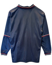 Load image into Gallery viewer, AFL Western Bulldogs Vintage Long Sleeve Jersey in Blue and Red