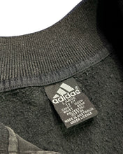 Load image into Gallery viewer, Adidas 1/2 Zip Sweatshirt in Black and Purple (Vintage)