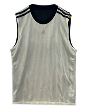 Load image into Gallery viewer, Adidas Vintage Reversible Basketball Training Jersey in Navy Blue and White