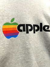 Load image into Gallery viewer, Apple Computers Rainbow Logo Crew in Heather Grey