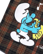 Load image into Gallery viewer, Butter Goods x Smurf Harmony Plaid Long Sleeve Shirt