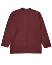 Load image into Gallery viewer, Carla Ferroni by Lady Jane Long Sleeve Cardigan in Burgundy (Vintage)