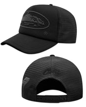 Load image into Gallery viewer, Corteiz Alcatraz Puff Print Trucker Hat Triple Black (2025)