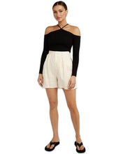 Load image into Gallery viewer, Dissh Linen Bermuda Shorts in Asher Cream