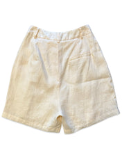 Load image into Gallery viewer, Dissh Linen Bermuda Shorts in Asher Cream