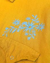 Load image into Gallery viewer, Double Rainbouu West Coast Short Sleeve Linen Shirt in Tumeric