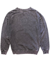 Load image into Gallery viewer, Ena Pelly Washed Vintage Emboss Logo Crew in Vintage Black