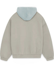 Load image into Gallery viewer, Essentials Fear of God Nylon Fleece Hoodie in Seal (2024)