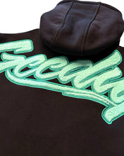 Load image into Gallery viewer, Geedup OG Script Hoodie in Navy and Teal (2025)