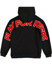 Load image into Gallery viewer, Geedup PFK Play For Keeps Hoodie Black and Red (2021)