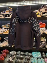 Load image into Gallery viewer, Geedup PFK Play for Keeps Hoodie in Navy and Blue (2022)