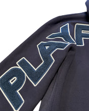 Load image into Gallery viewer, Geedup PFK Play for Keeps Hoodie in Navy and Blue (2022)