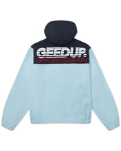 Load image into Gallery viewer, Geedup Sportsman Quarter Zip Anorak in Navy Sky Blue (Online)