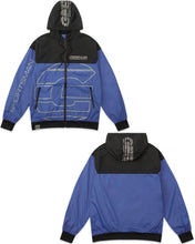 Load image into Gallery viewer, Geedup Sportsman Spray Jacket in Blue and Black (2022)