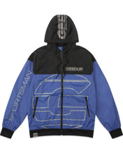 Load image into Gallery viewer, Geedup Sportsman Spray Jacket in Blue and Black (2022)