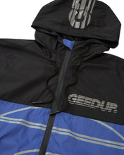 Load image into Gallery viewer, Geedup Sportsman Spray Jacket in Blue and Black (2022)
