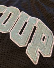 Load image into Gallery viewer, Geedup Team Logo B-Ball Jersey in Black and Teal (2021)