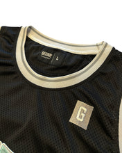 Load image into Gallery viewer, Geedup Team Logo B-Ball Jersey in Black and Teal (2021)