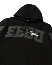 Load image into Gallery viewer, Geedup Team Logo Handstyle Hoodie in Black, Grey and White (Online Only)