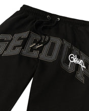 Load image into Gallery viewer, Geedup Team Logo Handstyle Trackpants in Black, Grey and White (Online Only)