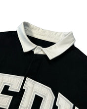 Load image into Gallery viewer, Geedup Team Logo Rugby Jersey in Black (2021)