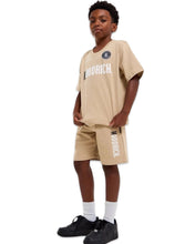 Load image into Gallery viewer, Hoodrich Goal Sweatshirts in Oxford Tan and Black Limited Edition