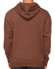 Load image into Gallery viewer, HUF Essential Box Logo Pull Over Hoodie in Brown
