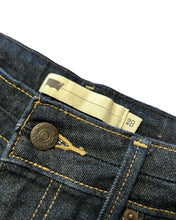 Load image into Gallery viewer, Levi's Denim Pencil Skirt in Dark Navy Blue Denim