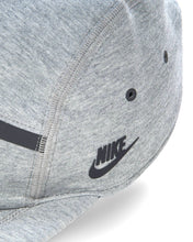 Load image into Gallery viewer, Nike Fly Cap Unstructured Tech Fleece 5 Panel Cap in Grey
