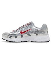 Load image into Gallery viewer, Nike P-6000 GS in 'Metallic Silver and Gym Red' (2024)