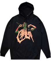 Load image into Gallery viewer, Polo G 'Capalot Vintage Show' Licensed Hooded Jumper in Black (2022)