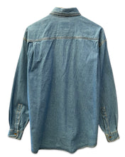 Load image into Gallery viewer, Radius New Zealand Long Sleeve Overshirt in Denim (Vintage)