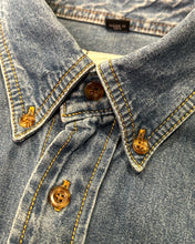 Load image into Gallery viewer, Radius New Zealand Long Sleeve Overshirt in Denim (Vintage)