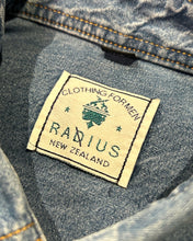 Load image into Gallery viewer, Radius New Zealand Long Sleeve Overshirt in Denim (Vintage)