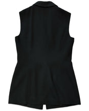 Load image into Gallery viewer, State of Claude Montana Sleeveless Blazer Dress in Black