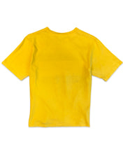 Load image into Gallery viewer, Tommy Hilfiger TH Flag Print T-Shirt in Yellow (Vintage)