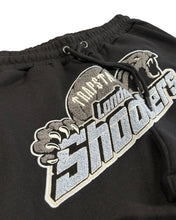 Load image into Gallery viewer, Trapstar Shooters Tracksuit in Black and Sky Blue (2022)