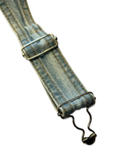 Load image into Gallery viewer, Used Denim Vintage Short Cargo Dungaree in Blue