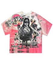 Load image into Gallery viewer, WWE Brett the Hitman Heart AOP Short Sleeve T-Shirt