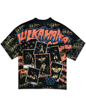 Load image into Gallery viewer, WWE x CK Hulk Hogan All Over Print T-Shirt in Black