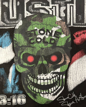 Load image into Gallery viewer, WWE x Loiter Stone Cold Steve Austin  Short Sleeve T-Shirt Black