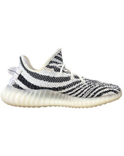 Load image into Gallery viewer, Media;  profile view of sneaker Yeezy 350 V2 Boost Zebra (2020) for sale in  our Perth Fremantle store