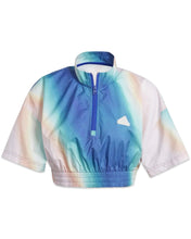 Load image into Gallery viewer, Adidas Future Icons Woven Cropped 1/4 Zip T-Shirt - Bisy Clothing