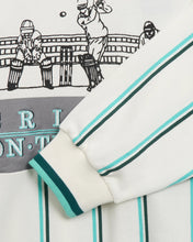 Load image into Gallery viewer, Adidas Originals Retro Cricket Inspired Crewneck Sweatshirt in Off White - Bisy Clothing