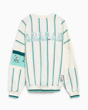 Load image into Gallery viewer, Adidas Originals Retro Cricket Inspired Crewneck Sweatshirt in Off White - Bisy Clothing