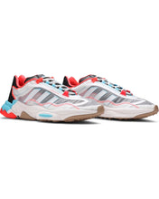 Load image into Gallery viewer, Adidas Ozweego Pure in 'Bright Cyan Solar Red' - Bisy Clothing