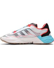 Load image into Gallery viewer, Adidas Ozweego Pure in 'Bright Cyan Solar Red' - Bisy Clothing
