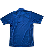 Load image into Gallery viewer, ADIDAS ⏐ Size S 1/4 Zip Clima Cool Short Sleeve Polo Shirt Navy Blue<br />Size S - Bisy Clothing