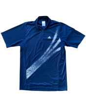 Load image into Gallery viewer, ADIDAS ⏐ Size S 1/4 Zip Clima Cool Short Sleeve Polo Shirt Navy Blue<br />Size S - Bisy Clothing