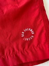 Load image into Gallery viewer, Ben Sherman Swim Shorts in Red Mens - Bisy Clothing
